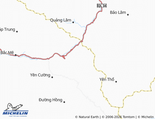 Mapa MICHELIN Phú Nam - ViaMichelin