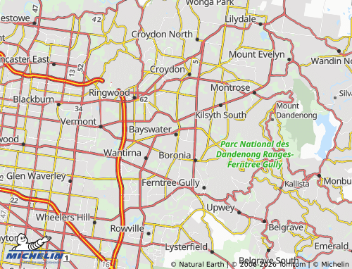 MICHELIN Bayswater map - ViaMichelin