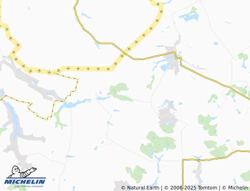 MICHELIN Vidrodzhenivs'ke map - ViaMichelin