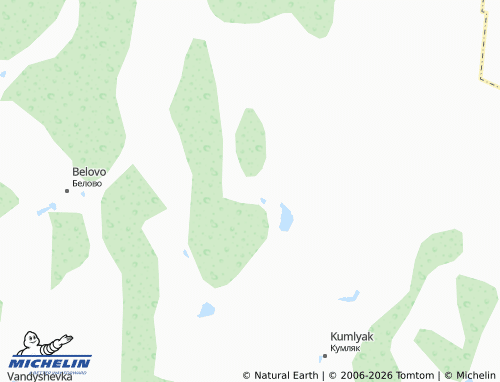 MICHELIN-Landkarte Tokmasskiy - ViaMichelin