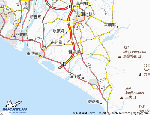 Mappa MICHELIN zhu lin - ViaMichelin