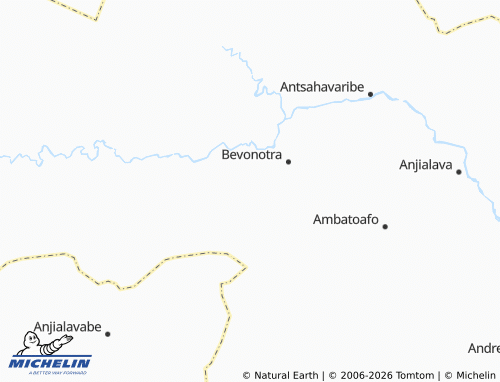Mappa MICHELIN Ambanjahilatra - ViaMichelin