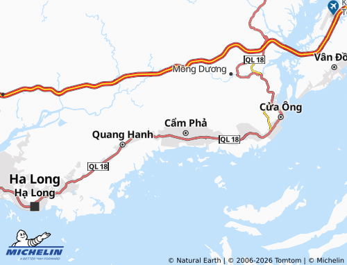 Kaart MICHELIN Cẩm Thủy - ViaMichelin