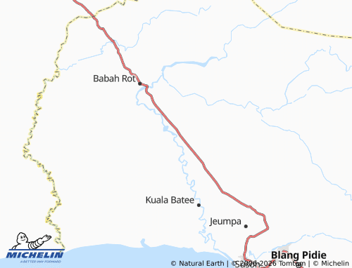 MICHELIN Blang Dalam map - ViaMichelin