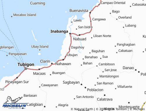 Mappa MICHELIN Mabuhay - ViaMichelin