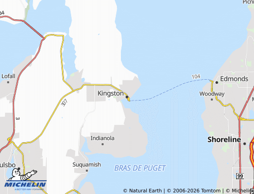 Mappa MICHELIN Kingston - ViaMichelin