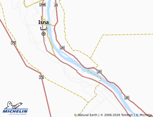 Mappa MICHELIN al-Kalabiyyah - ViaMichelin