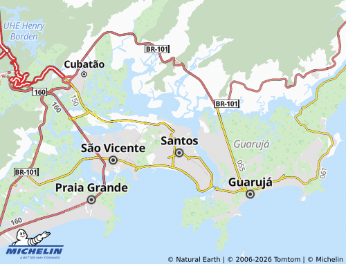Mappa MICHELIN Monte Serrat - ViaMichelin
