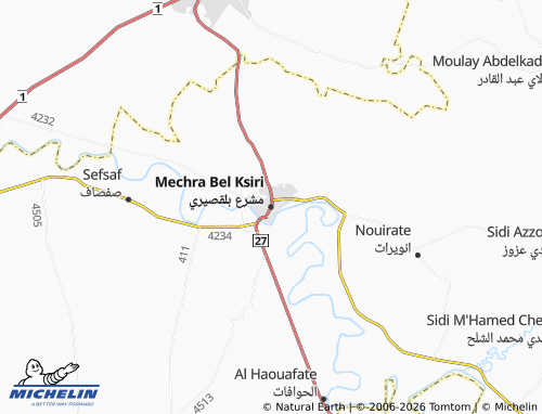 MICHELIN Musharra' Bilqseeri map - ViaMichelin