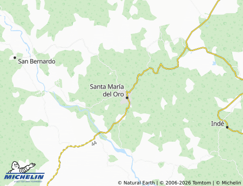 Mapa MICHELIN El Dorado - ViaMichelin
