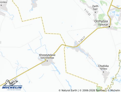 Mapa MICHELIN Maryanivka - ViaMichelin