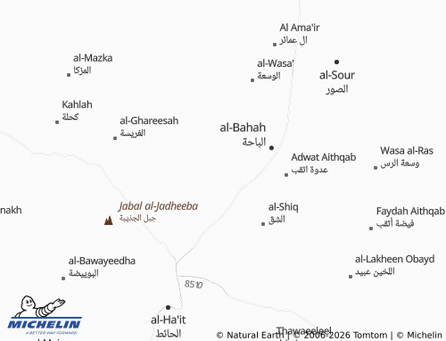 MICHELIN-Landkarte Abu Swaeesiyat - ViaMichelin
