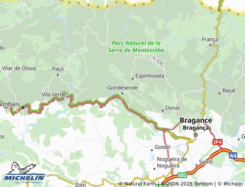 MICHELIN Gondesende map - ViaMichelin
