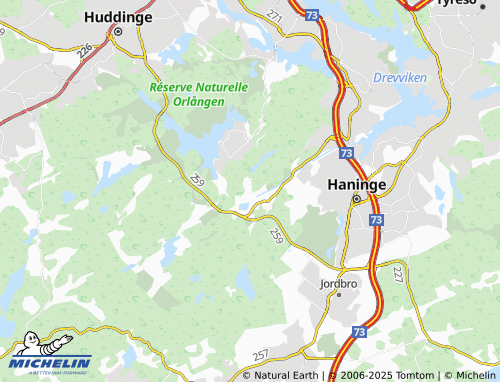 Mappa MICHELIN Kvarntorp - ViaMichelin