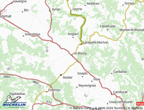 Mappa MICHELIN Le Bourg - ViaMichelin