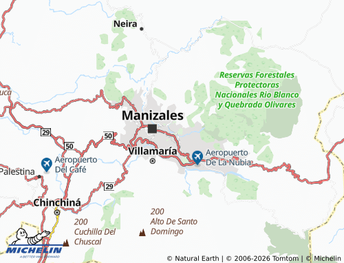 Carte MICHELIN Villa del Río - ViaMichelin