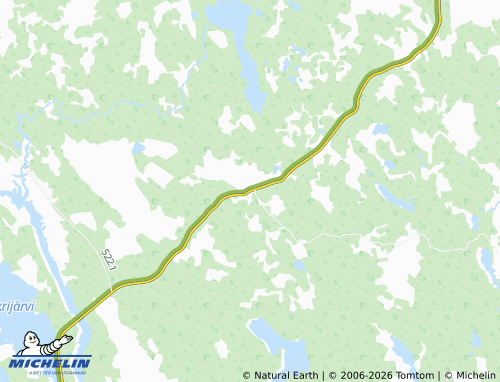 MICHELIN-Landkarte Lehtovaara - ViaMichelin