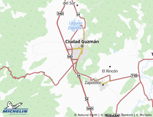 MICHELIN Terranova map - ViaMichelin
