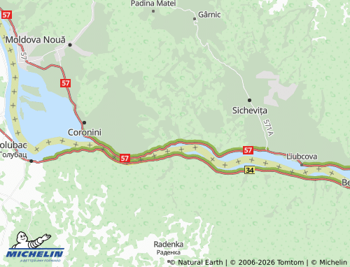 MICHELIN Liborajdea map - ViaMichelin