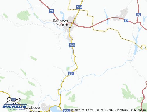 Mapa MICHELIN Beli bryag - ViaMichelin