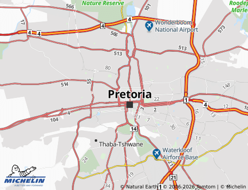 Mapa MICHELIN Technikon Rant - ViaMichelin