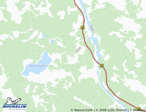 Carte MICHELIN Ojakylä - ViaMichelin