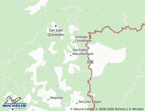 MICHELIN Del Río map - ViaMichelin