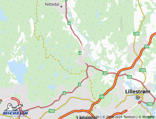 Carte MICHELIN Skytta - ViaMichelin