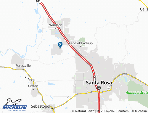 Mappa MICHELIN Fulton - ViaMichelin