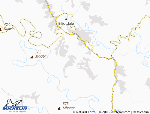 MICHELIN-Landkarte KwaTuwa - ViaMichelin