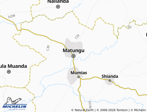 MICHELIN Matungu map - ViaMichelin
