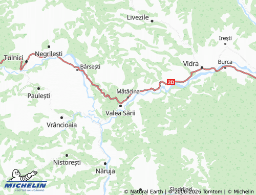 Mappa MICHELIN Mătăcina - ViaMichelin