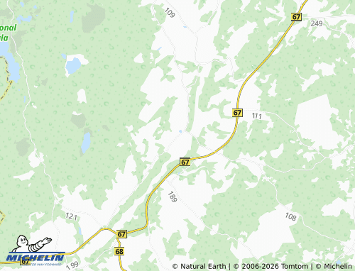 MICHELIN Vana-Roosa map - ViaMichelin