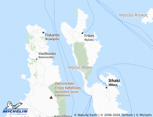 Mapa MICHELIN Lefki - ViaMichelin