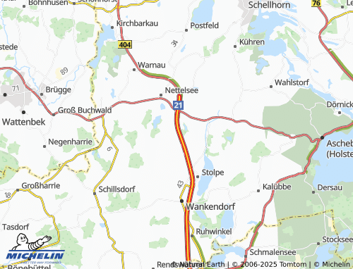 MICHELIN Kieler Kamp map - ViaMichelin