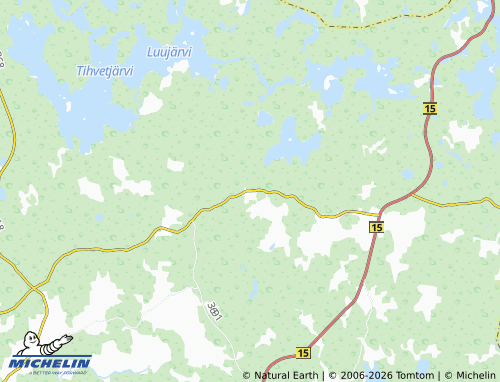 MICHELIN-Landkarte Kääpälä - ViaMichelin