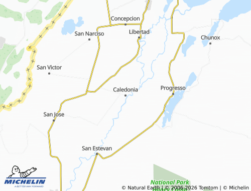 Carte MICHELIN Caledonia - ViaMichelin