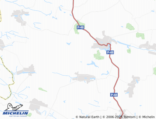 MICHELIN-Landkarte Sluch - ViaMichelin
