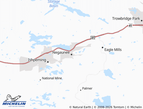 Mappa MICHELIN Negaunee - ViaMichelin