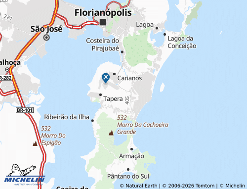Mapa MICHELIN Autódromo - ViaMichelin