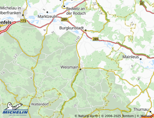 MICHELIN-Landkarte Bernreuth - ViaMichelin
