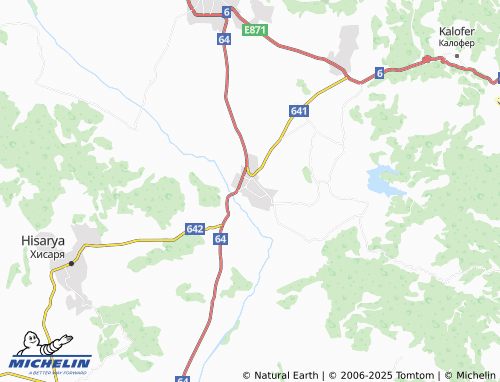 Mappa MICHELIN Banya - ViaMichelin