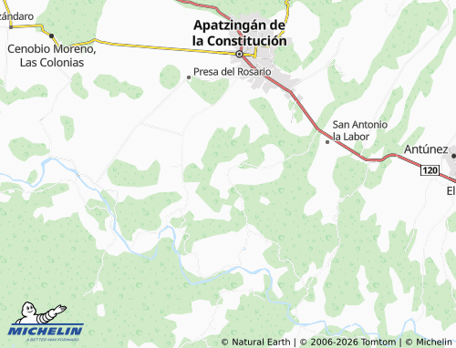 Mapa MICHELIN El Tesorero, Altamira - ViaMichelin