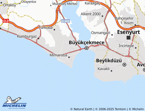 MICHELIN Ekinoba map - ViaMichelin