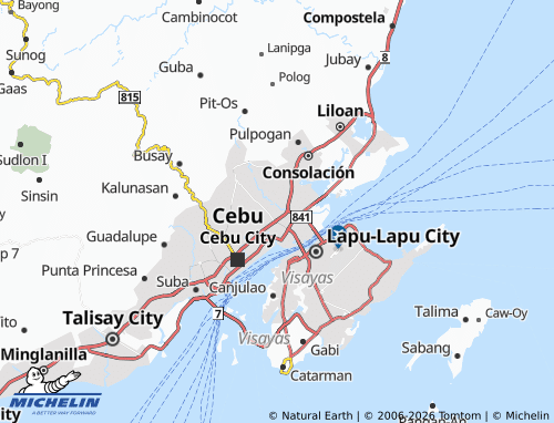 MICHELIN Maguikay map - ViaMichelin