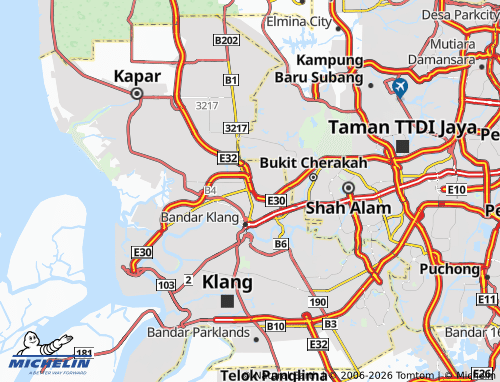 Mappa MICHELIN Dataran Marvelane - ViaMichelin