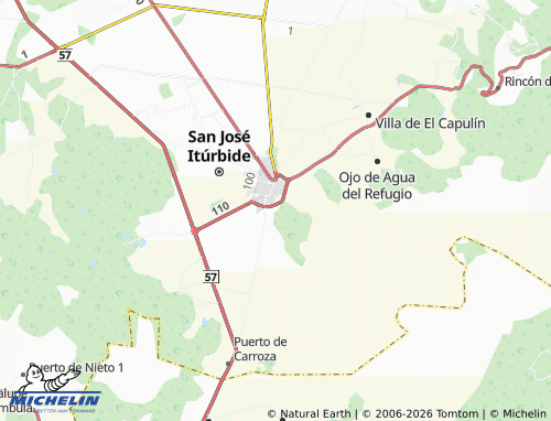 Mapa MICHELIN Cerro Blanco - ViaMichelin