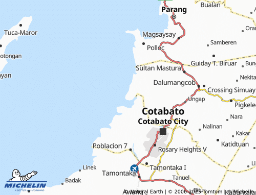 MICHELIN Inawan map - ViaMichelin