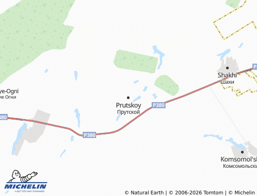 MICHELIN-Landkarte Prutskoy - ViaMichelin