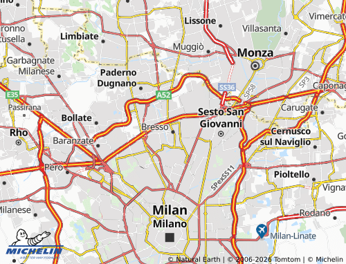 MICHELIN Bresso map - ViaMichelin